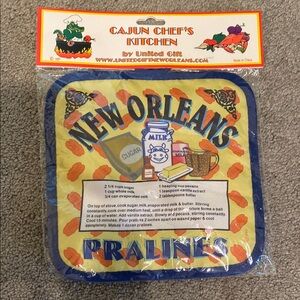 New Orleans Pralines Kitchen Pot Holder